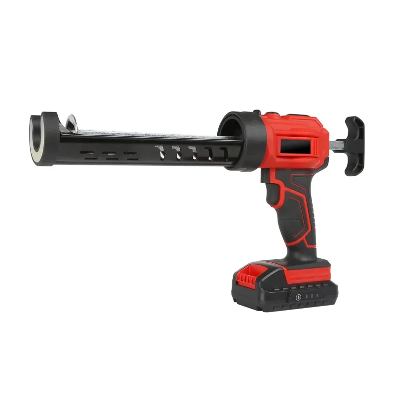 CONXIN CX51 Electric Cordless Caulking Gun 300ml Red ABS Handle DIY Grade OEM 1 Year Warranty Factory Direct Sales