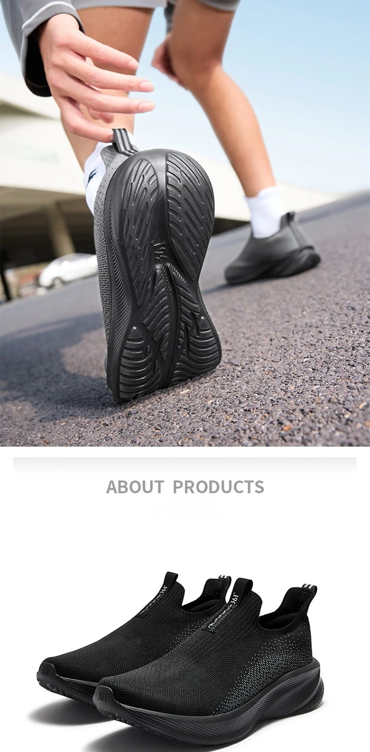 361 Degrees Fengye 5.0 Slip-On Daily Running Shoes Langlebige, stabile, leichte, elastische, atmungsaktive Herren-Sneaker 672632242 – Detail 18