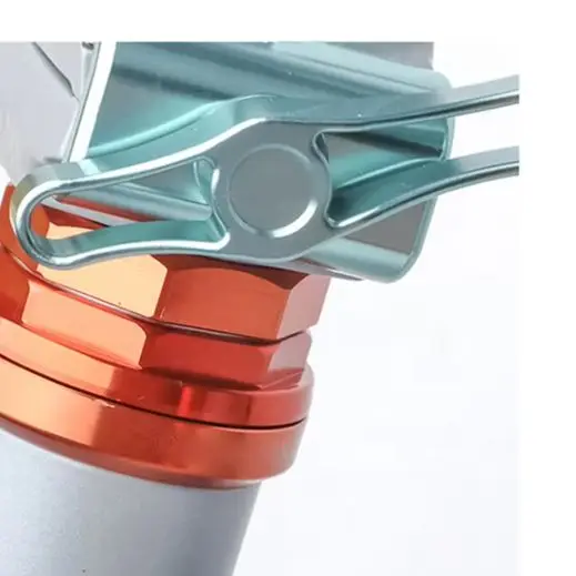 

For Brompton A/C/P Line Folding Bikes Folding Bike External Headset With Thread Double Bearings 34-34mm Aluminum Alloy Material