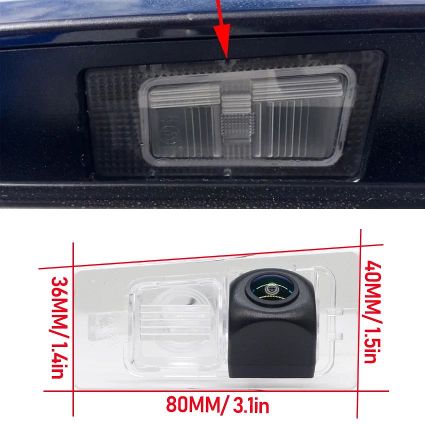 1280P AHD CCD Night Vision Rear View Reverse Camera For Hyundai i30 CW II GD Tourer Wagon 2013 2014 2015 2016 2017