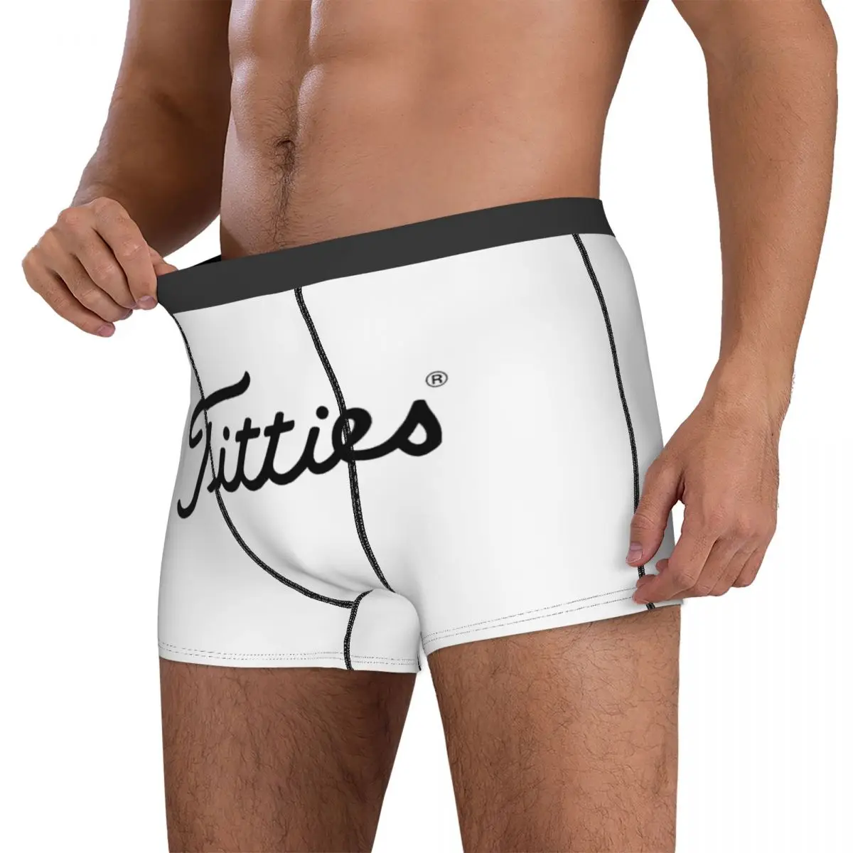 Calzoncillos tipo bóxer, pantalones cortos, bragas de pelota de Golf, ropa interior ventilada para hombre, regalo para novio