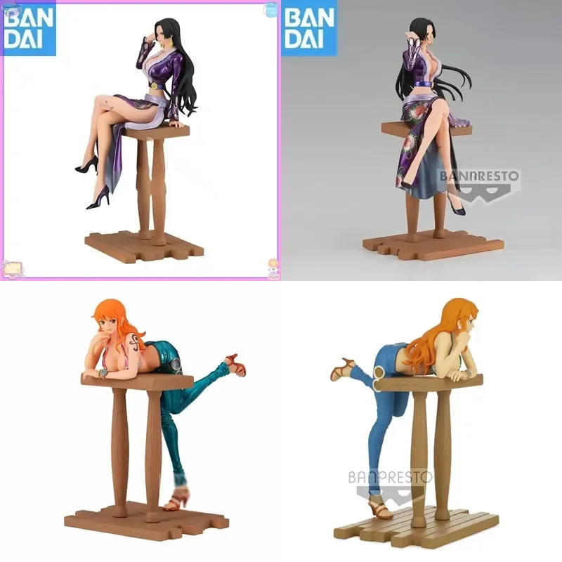 

Original Bandai Namco Banpresto One Piece Grandline Journey ESPECIAL Nami and Boa Hancock PVC Figure Model 16cm for One Piece