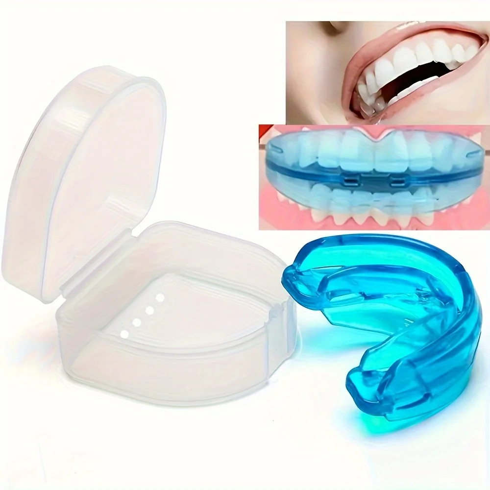 1pcs reusable plaid braces - plaidnature, used for all kinds of teeth, can be used during sports and sleep to protect teeth