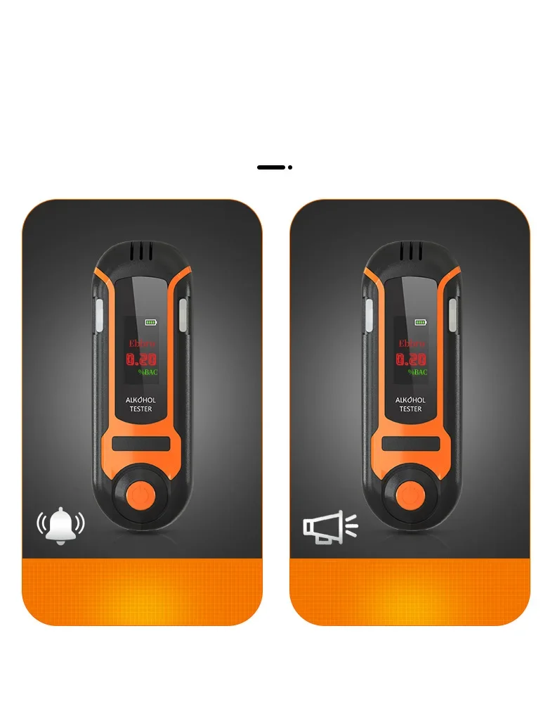 Aikesi Breathalyzer เครื่องทดสอบแอลกอฮอล์ระดับมืออาชีพภาษาอิตาลีคุณภาพสูงเครื่องทดสอบลมหายใจแบบไม่สัมผัส CE FCC ROHS