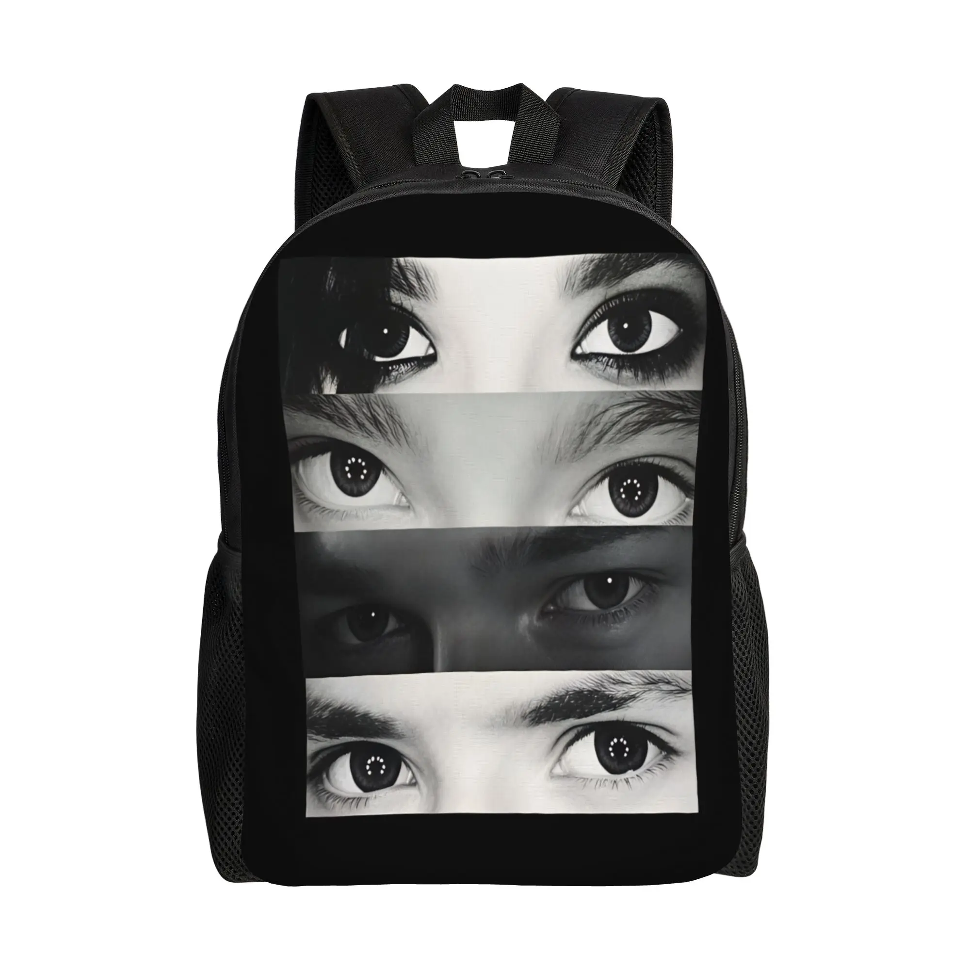Tokio Hotel Bill Tom Kaulitz  Backpack  Boy Polyester Camping Backpacks Lightweight Cool School Bags Rucksack