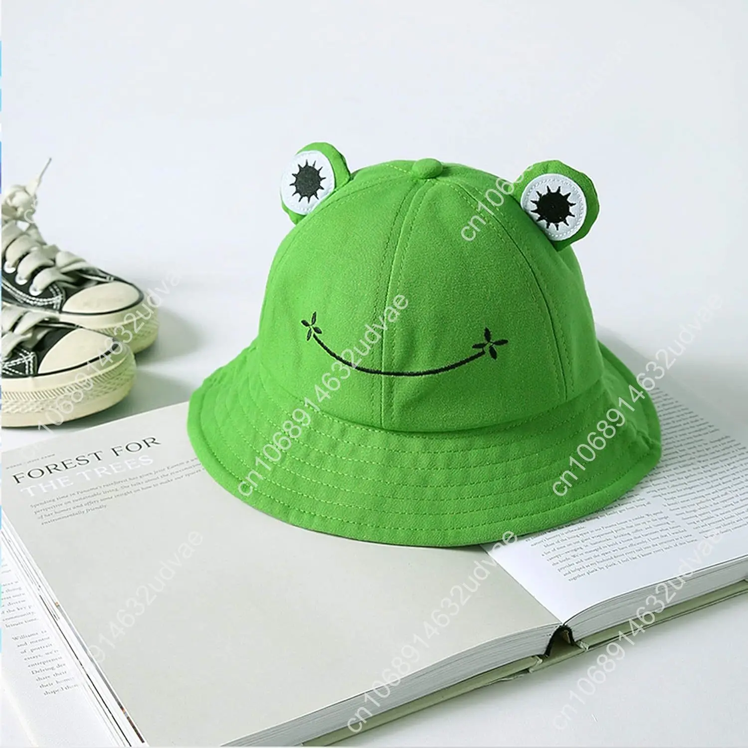 

Frog Bucket Hat - Cotton Funny Fisherman Hat for Adult Teens & Men