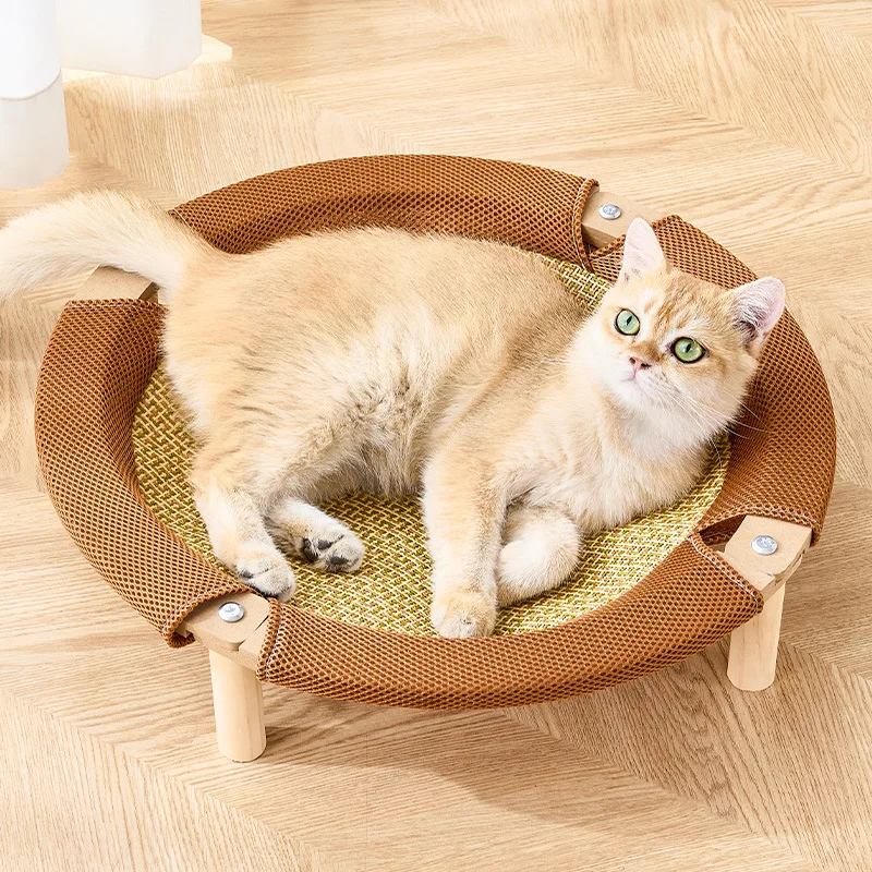 Cama-rascador para gatos: hamaca refrescante y zona de juego - imagen 3