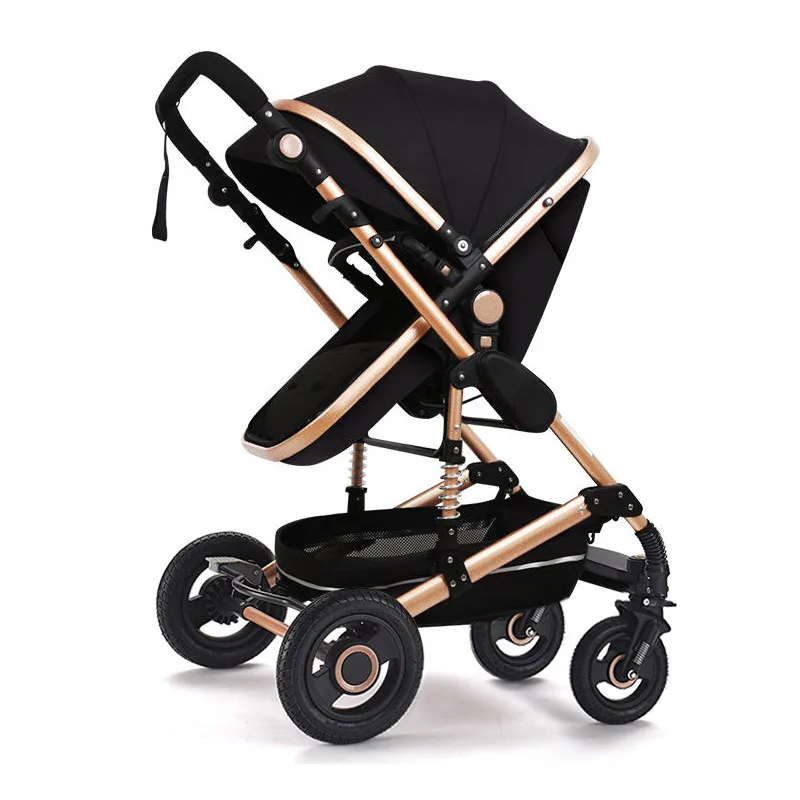 

Baby Stroller Lightweight Folding High Landscape Can Sit Lie Down Shock-absorbing Newborn Babies Children's Handcart