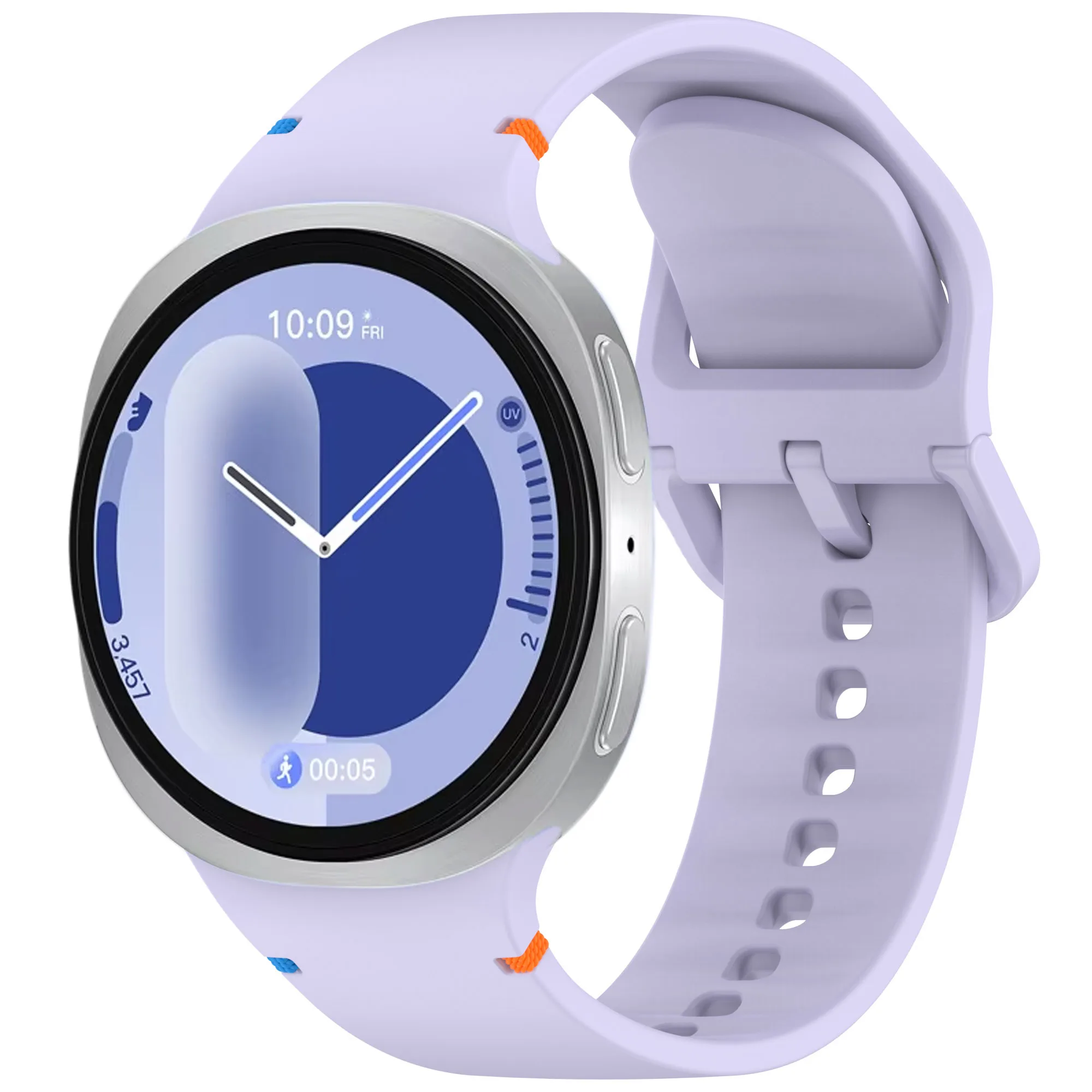 Official Silicone Watchband For Samsung Galaxy Watch 8 40mm 44mm 1:1 Sports Bracelet Wristband Galaxy Watch 8 Classic 46mm Belt