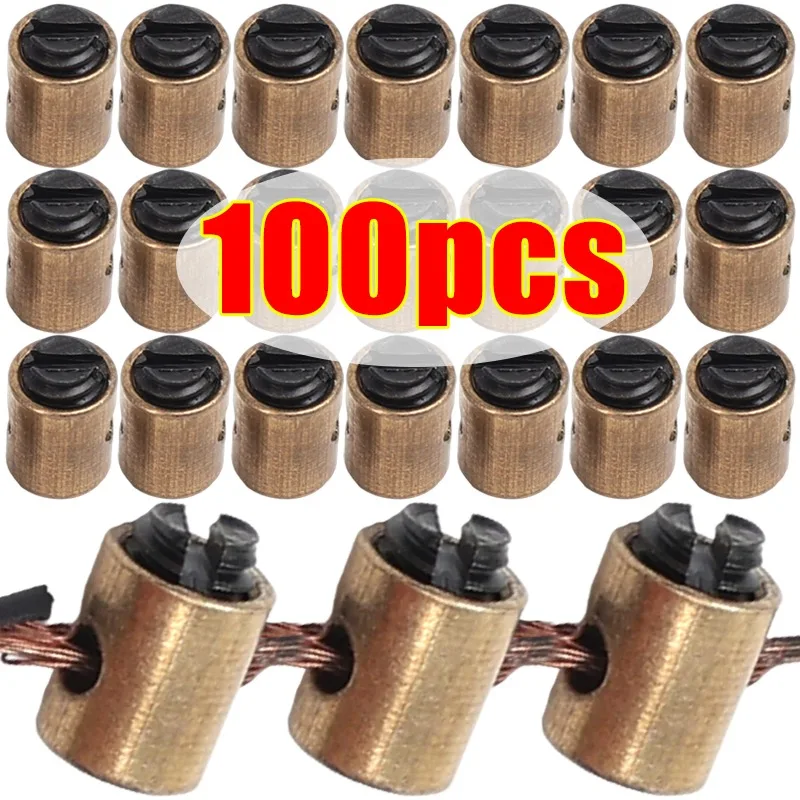 100/10 pçs cabo do acelerador parar parafuso pino para 50cc-250cc crf bbr klx atv bt200x mini-bicicleta fora de estrada acessórios da motocicleta universal