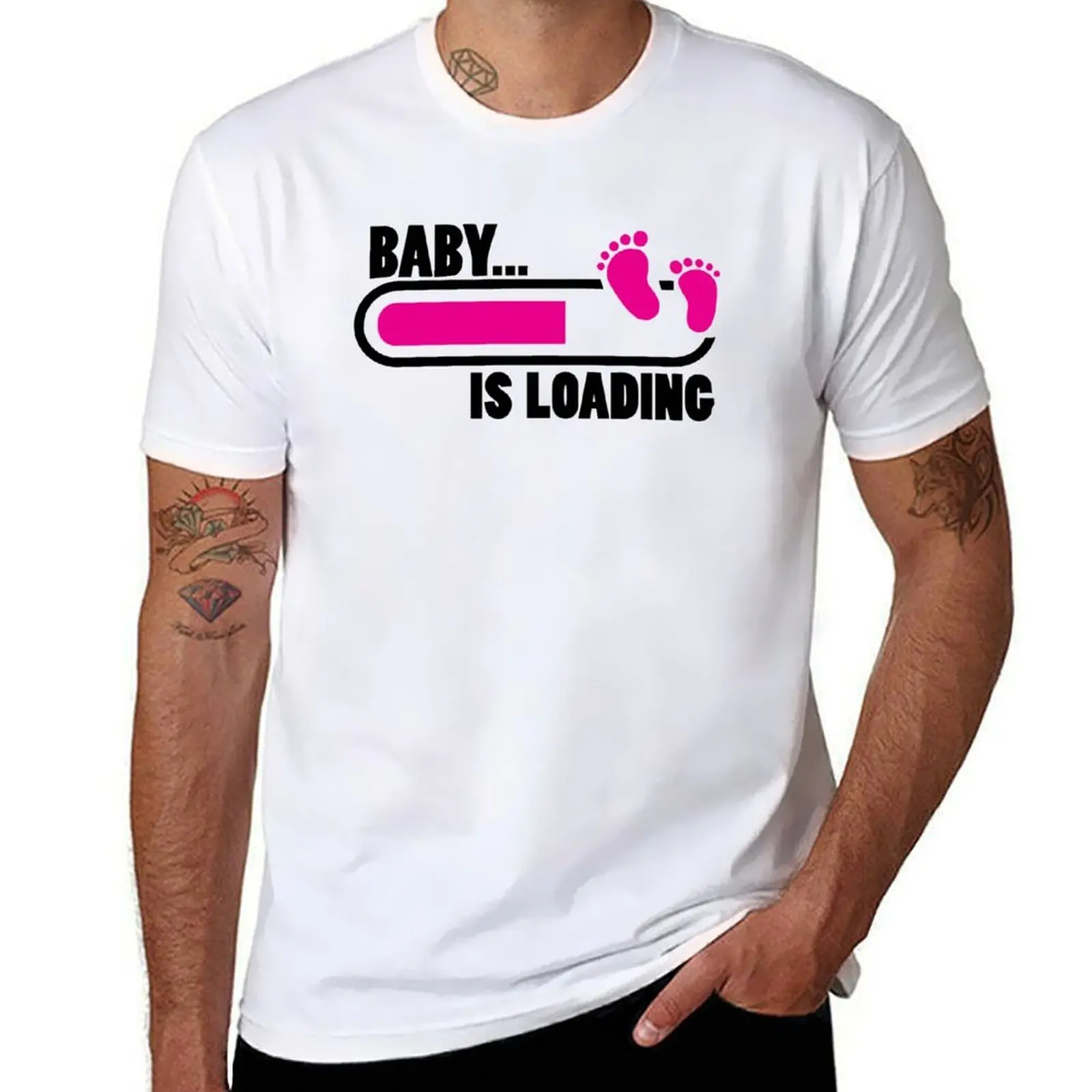 

Baby Loading Cute Comic Women's T-Shirt t shirt for man 100 percent cotton anime t shirts for man t shirts designer T-Shirt