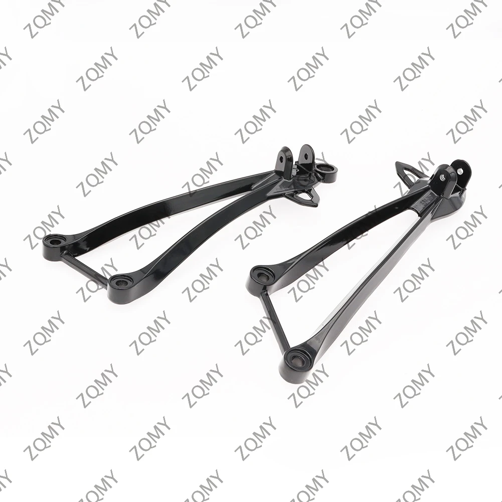 2pcs Motorcycle Rear Passenger  Foot Pegs Footrest Brackets for KAWASAKI  ZX10R 2008-2010 & ZX6R 2009-2011 Aluminum Alloy