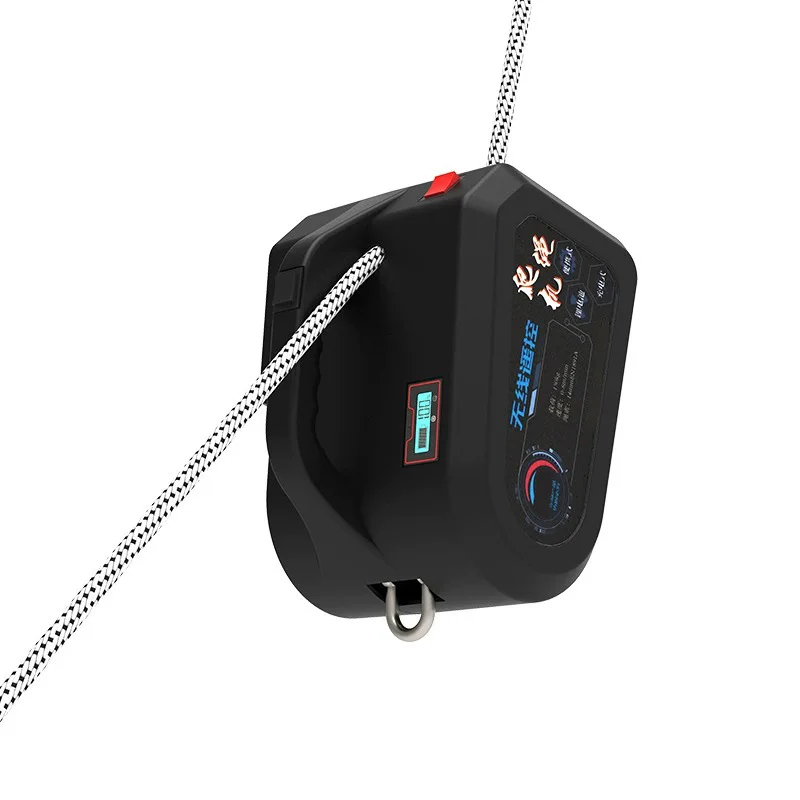 

150KG portable wireless remote control small air conditioner crane electric lift 120KG rope climbing machine