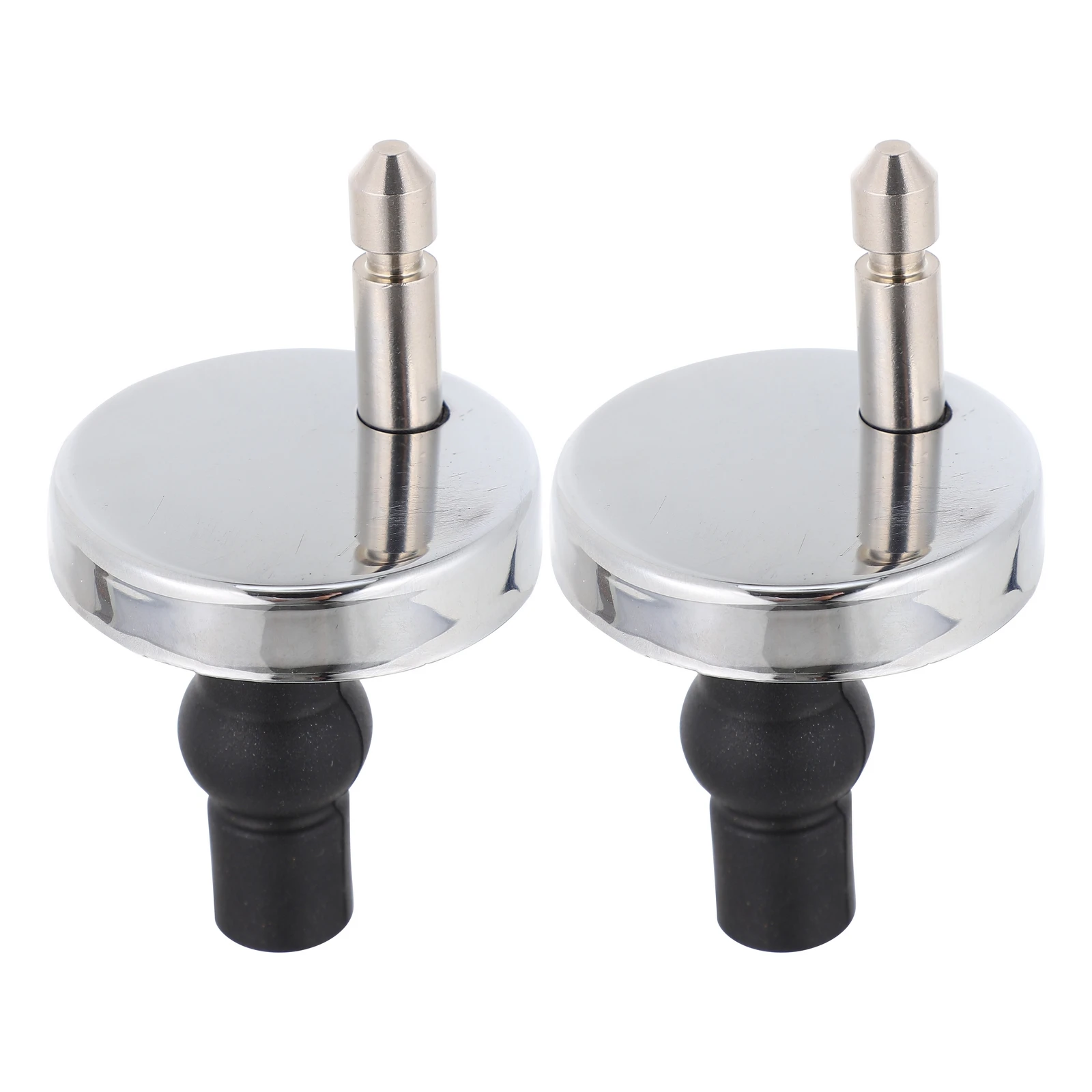 

1 set Toilet Seat Hinges Universal Alloy Fixing Kit For Wood Metal Plastic Lid Quick Release Easy Install