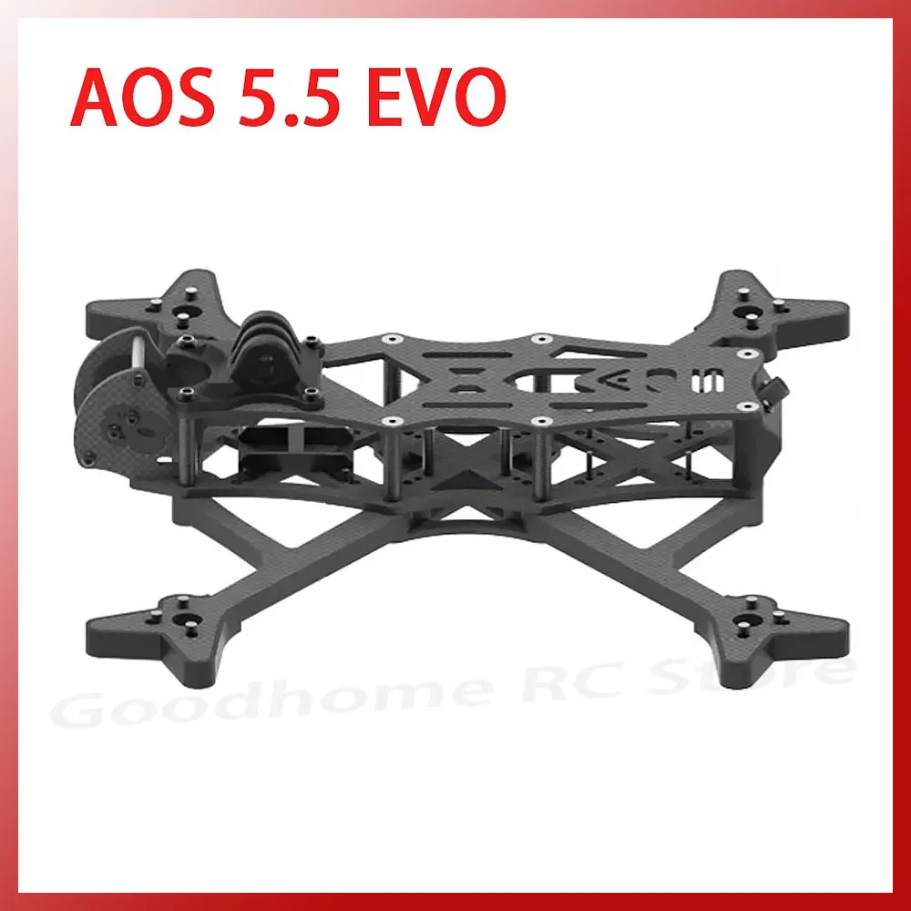 Kit telaio Aos 5.5 evo fpv con braccio da 6mm per fpv