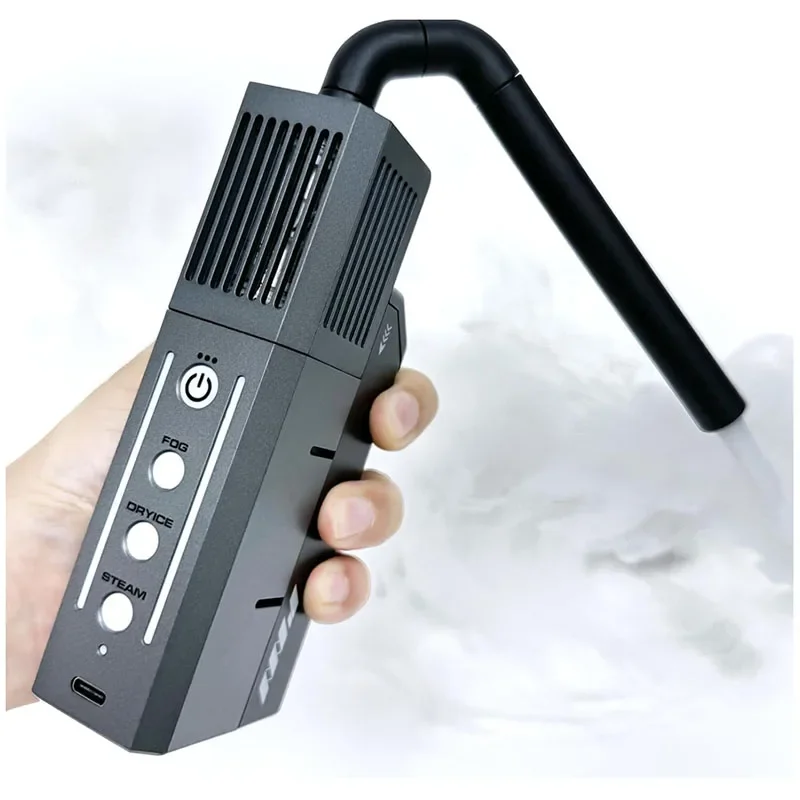 PMI SmokeNINJA Portable Fog Machine Handheld Wireless Smoke Machine with Remote Control for Photography Outdoor Events Parties