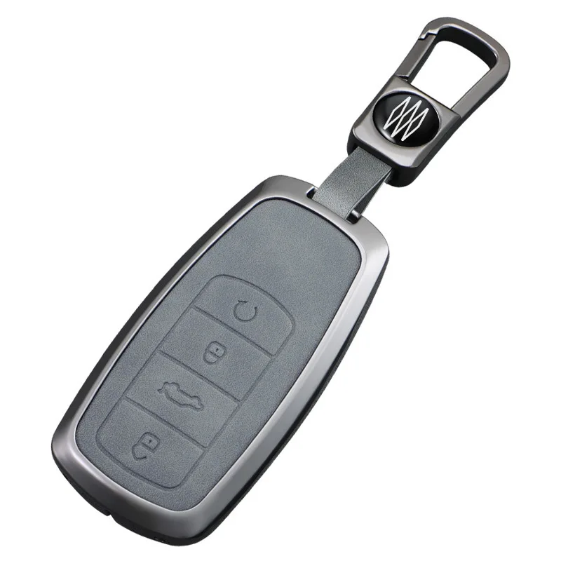 Zinc Alloy Car Key Case Cover Shell Fob Holder for Chery Tiggo 8 Tiggo 9 Plus Kunpeng 8 Pro 7 Plus Arrizo Explore 06 Accessories