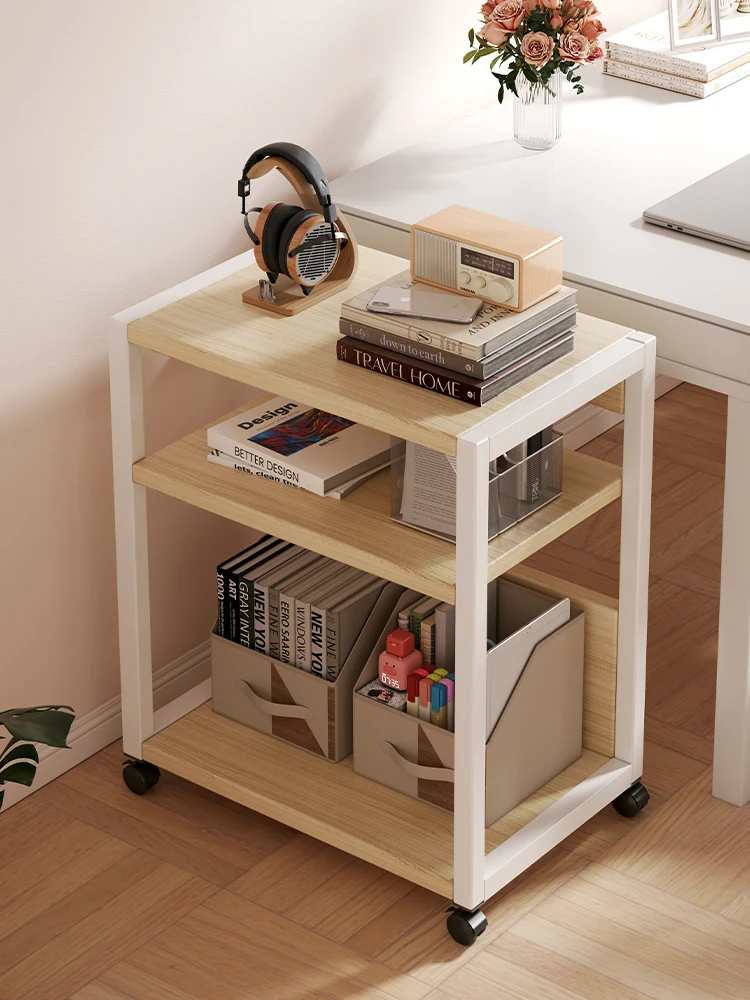 support-d'imprimante-mobile-multi-niveaux-pour-bureau-organiseur-de-bureau-plateau-special-pour-ordinateur-design-moderne-et-simple-pour-adultes