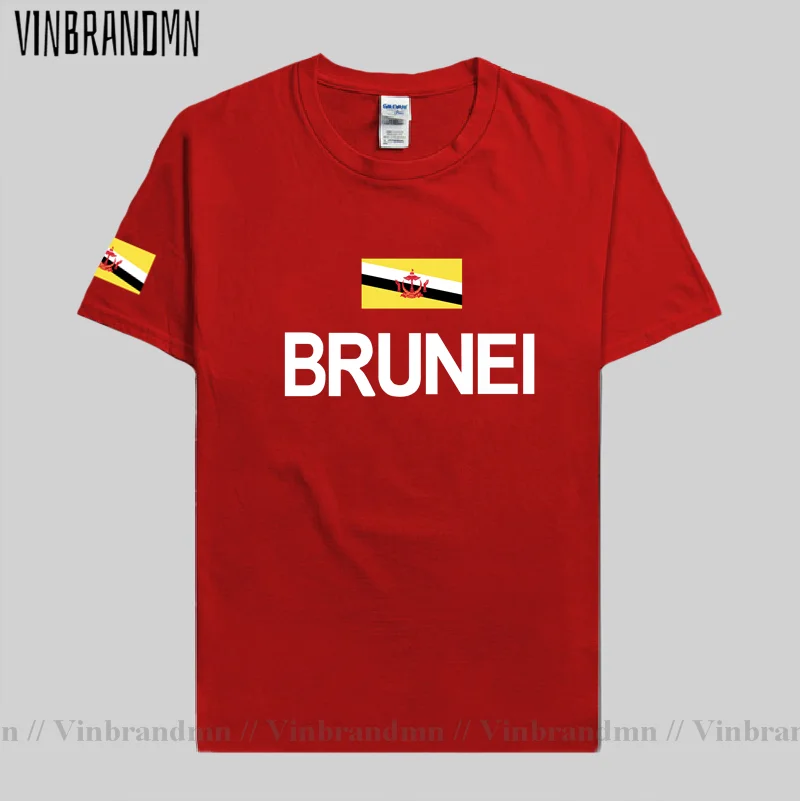Nation of Brunei men t shirt fashion 2022 jersey nation team 100% cotton t-shirt clothing tee country sporting flag BRN Bruneian