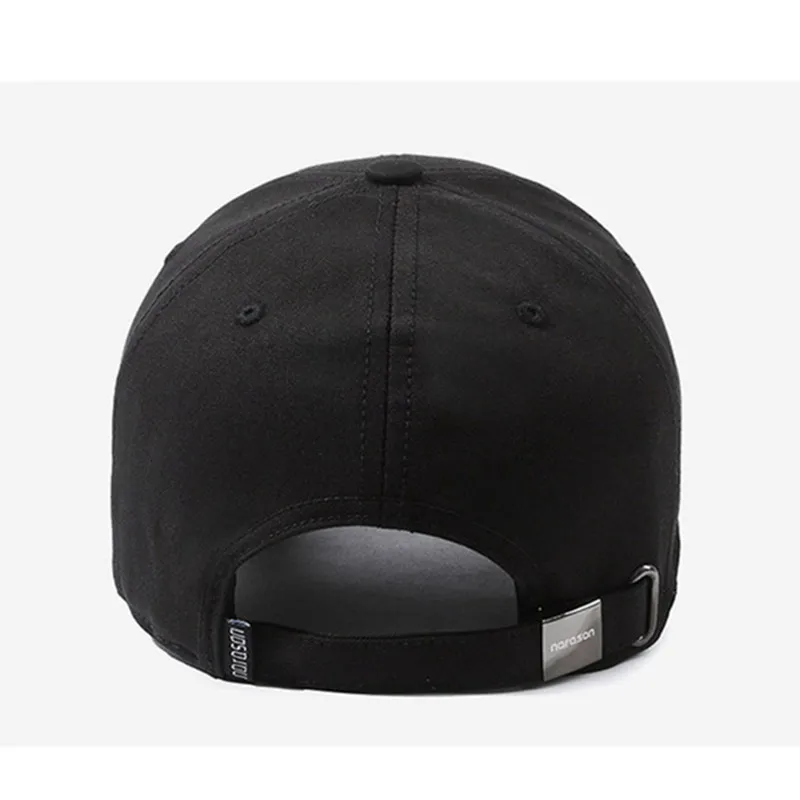 Nowe czapki z daszkiem Hardtop dla mężczyzn i kobiet Prosty bawełniany czarny kapelusz Skinny Looking Czapki imprezowe Camping Fishing Cap Snapback