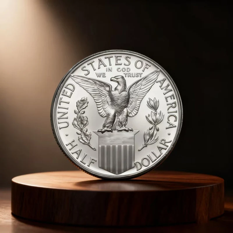 

1915-S Panama-Pacific Commemorative Coin Notable Date Vintage U.S. Series 90% Silver San Francisco Mint Collection Piece