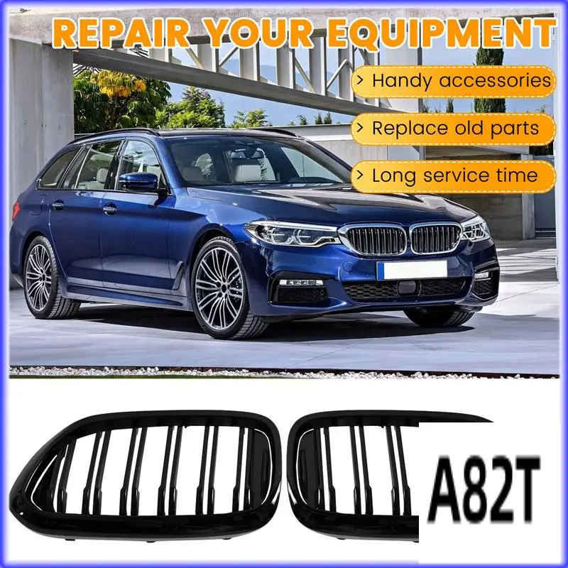 

T2-Front Bumper Grilles Line Style Racing Grilles For BMW 5-Series G30/G31/G38 530I 540I 550I