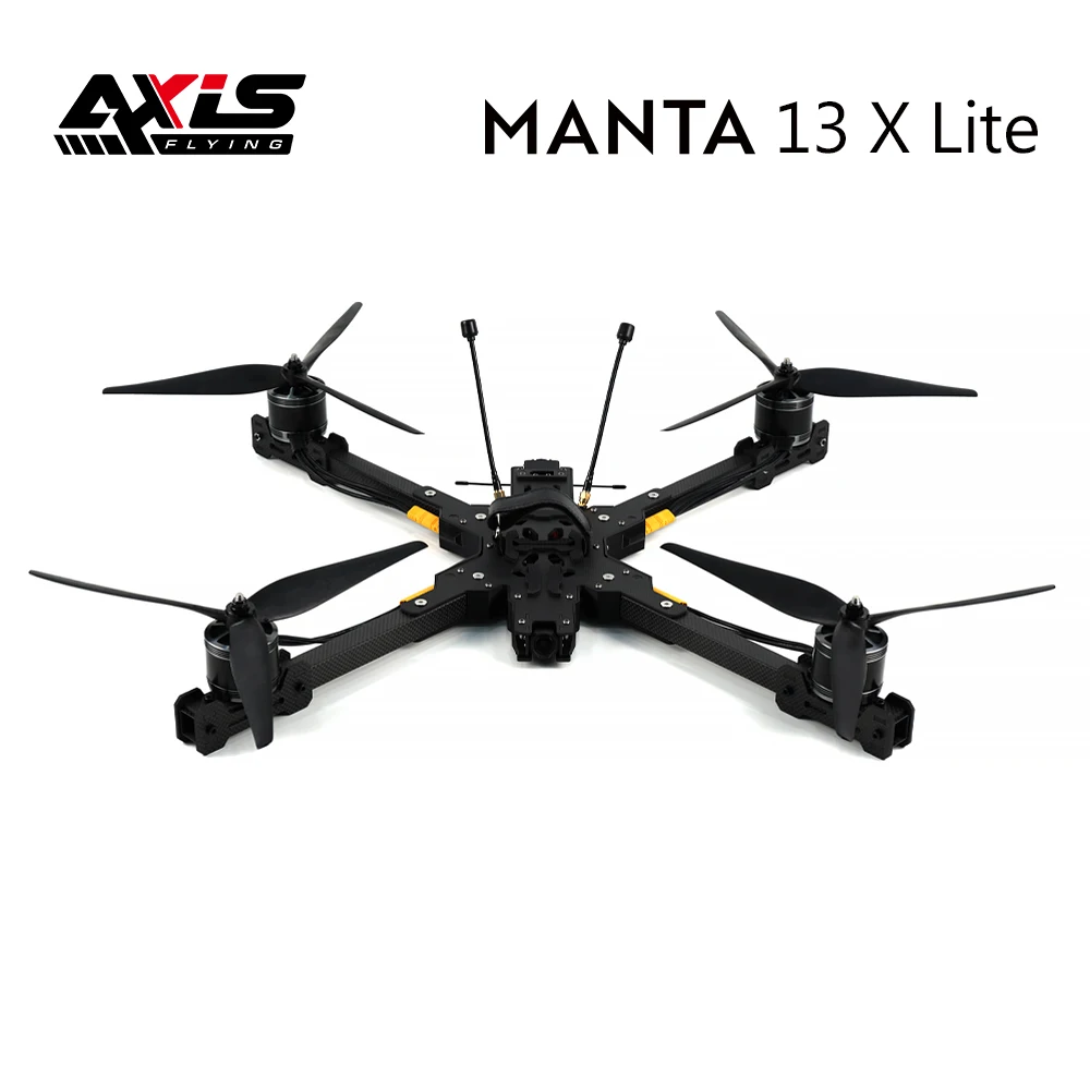 

Axisflying Manta 13 X Lite 13-дюймовый FPV/BNF/большой диапазон/Большая Полезная нагрузка/кинематографический Дрон