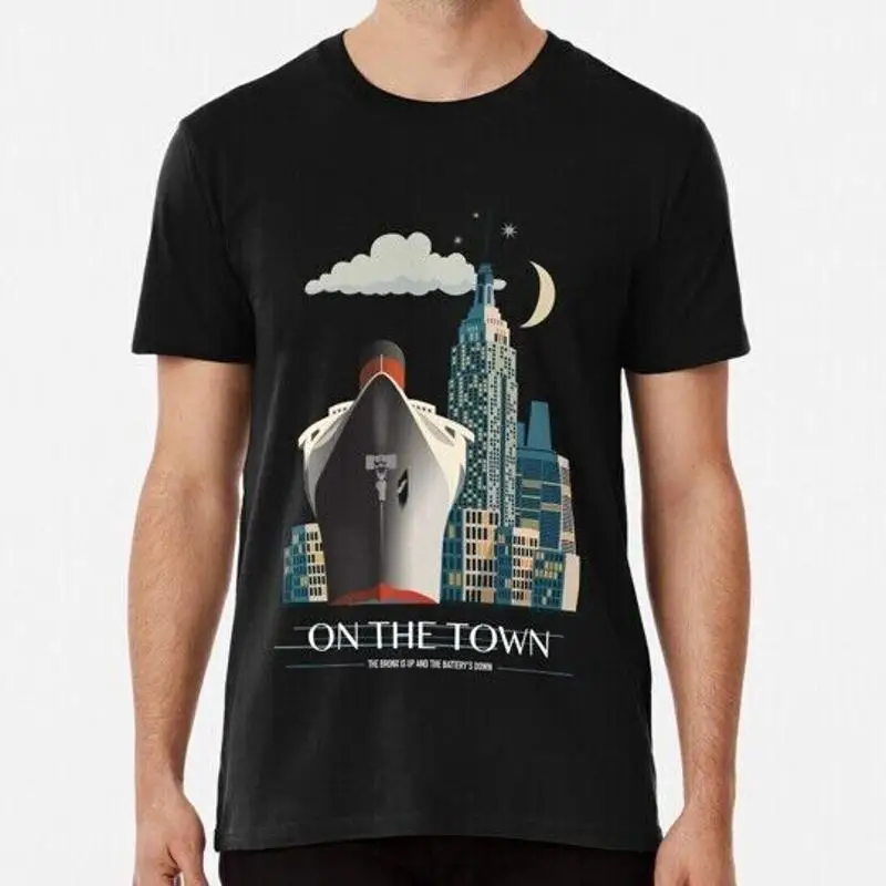 

On the Town Alternative Movie Poster S to 5XL Made in USA T Shirt