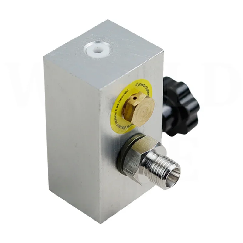 YONGHENG High Pressure Air Pump Valve Block Assembly Maintenance Accessory Part Aluminum Valve Block Assembly