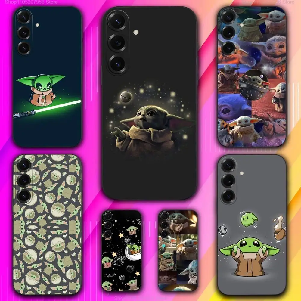 

Cute Baby Y-Yodas-S Phone Case For Samsung A 73,72,71,53,52,51,41,40,30,22,21,13,12,Note 20,10,9 Ultra Pro 5G Soft