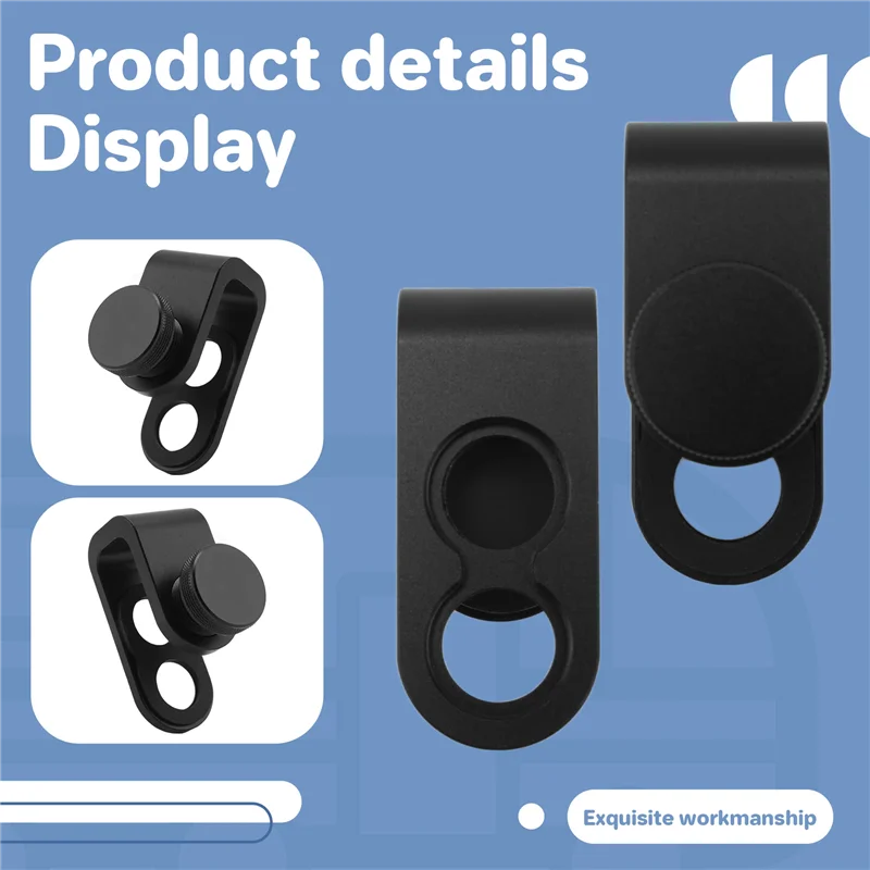 A33R-2Pcs Lens Phone Clip Metal Plastic 17Mm Thread Clip For Iphone Xiaomi  Huawei And Other Smartphones