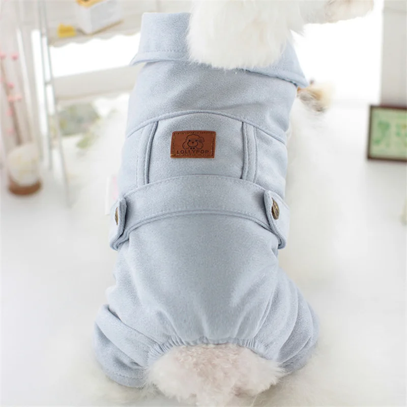 Pet Clothes Dog Dress Winter Small Dogs Jumpsuit Couple Puppy Clothing Coat Poodle Yorkshire Pomeranian Shih Tzu Dog Costume