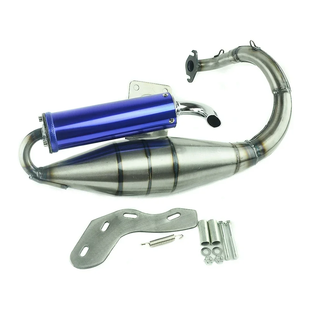 JFG Dio50 Af18 Af24 Af27 Af28 Af30 Easy Install  Easy Install Steel Exhaust Pipe for Dio