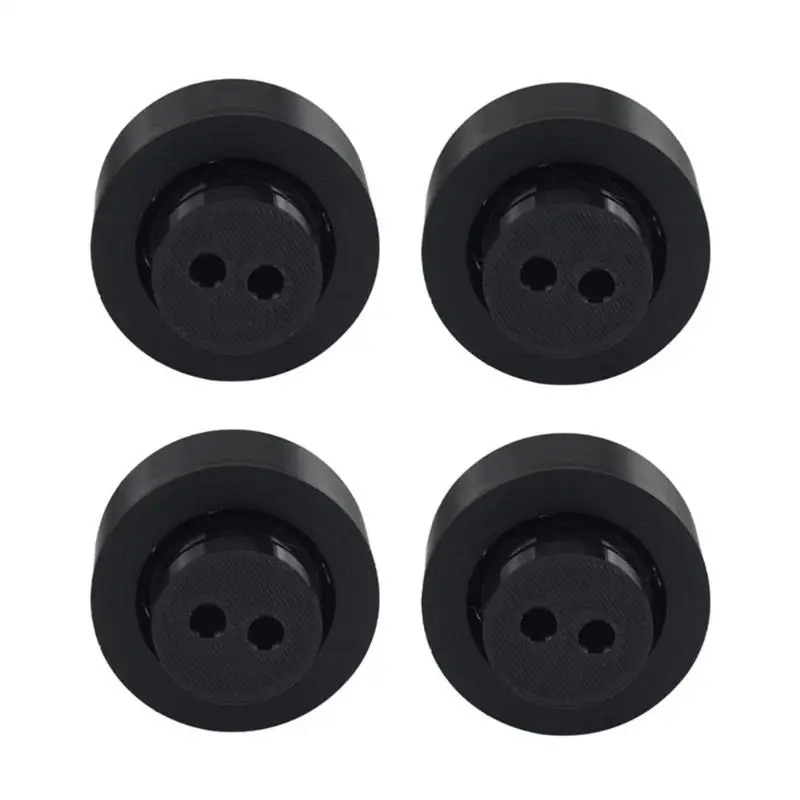R53C Desktop 3D Printer Feet, 4 Pack Shock Absorbing Replacement Base Printer Feet with Textured Contact Pattern for Stable
