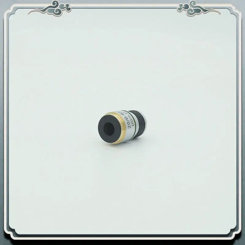ABIJ-2Pcs 185 Microscope Objective 20X Achromatic Objective Biological Microscope Parts Accessories