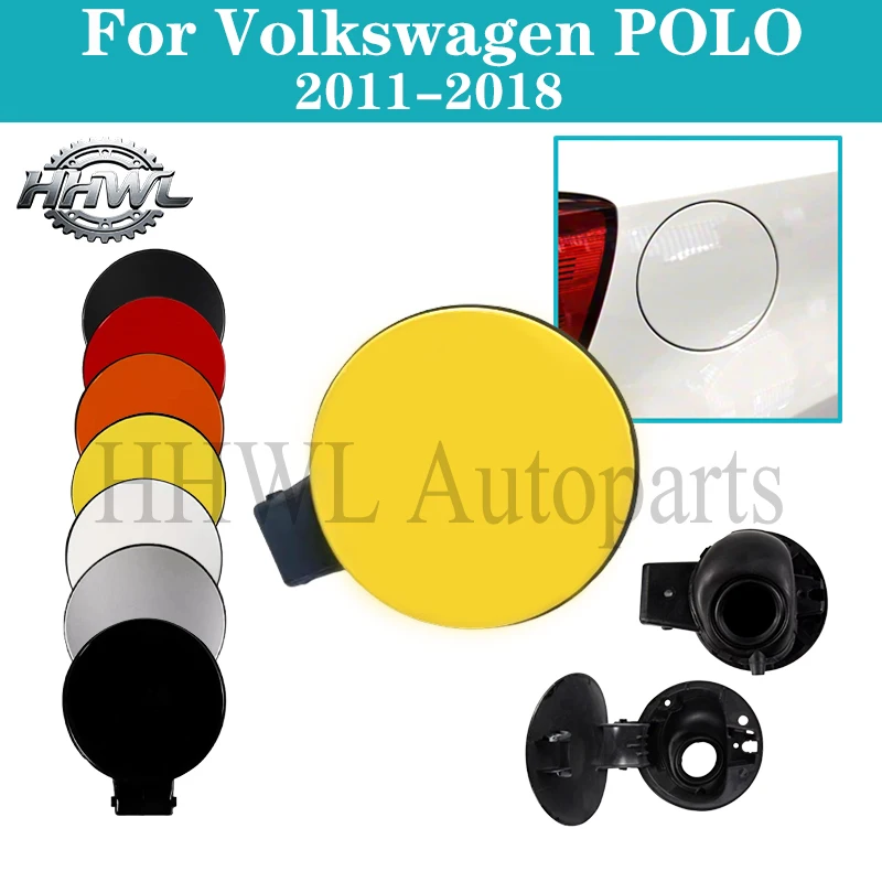 Fuel Filler Flap Tank Cover Primer For VW Polo 2010 2011 2012 2013 2014 2015 2016-2018 Tank Cover Fuel Filling Cap 6R0809857D