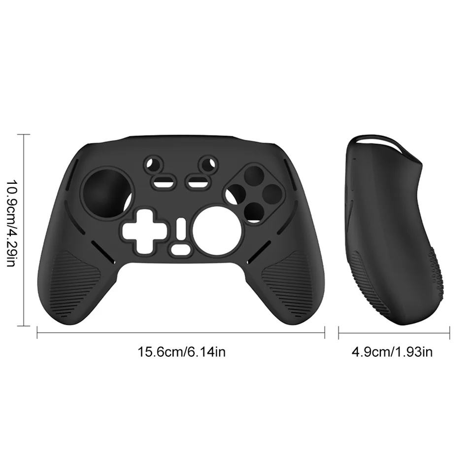 Funda de agarre de silicona para controlador inalámbrico GameSir Super Nova, piel suave antideslizante, funda protectora completa 5