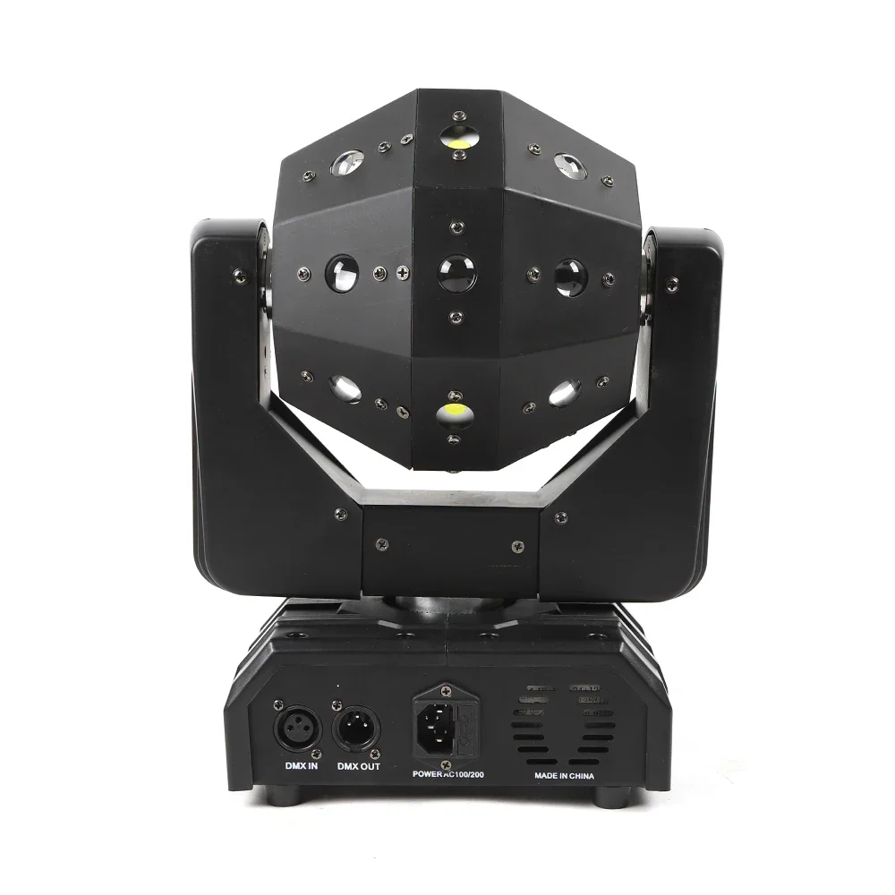 RGBW LED レーザー移動ヘッドステージライト新しい DMX DJ ディスコパーティー効果照明