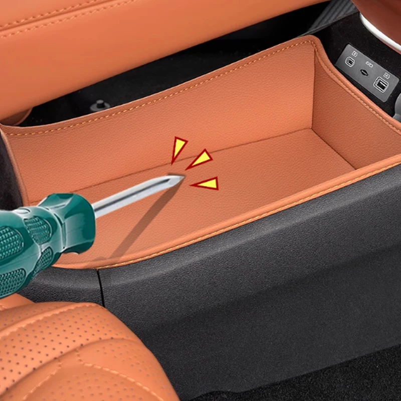 BYD Sealion 7 (2025+) Leather Console Armrest Pad - Image 5