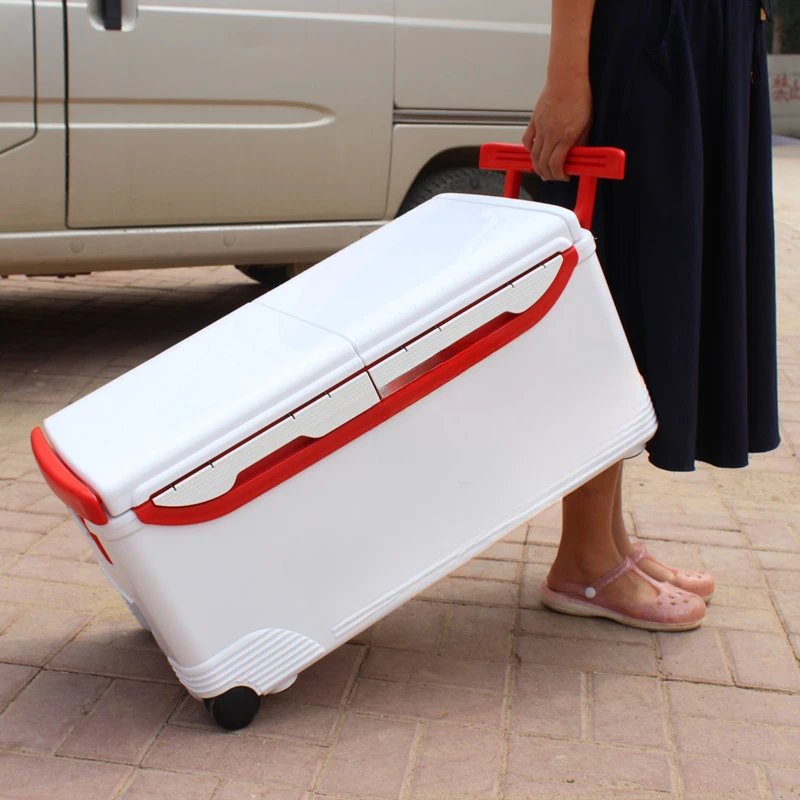 

48 60 70 85 liters incubator boat fishing cold insulation belt sunroof large fishing box fishing supplies