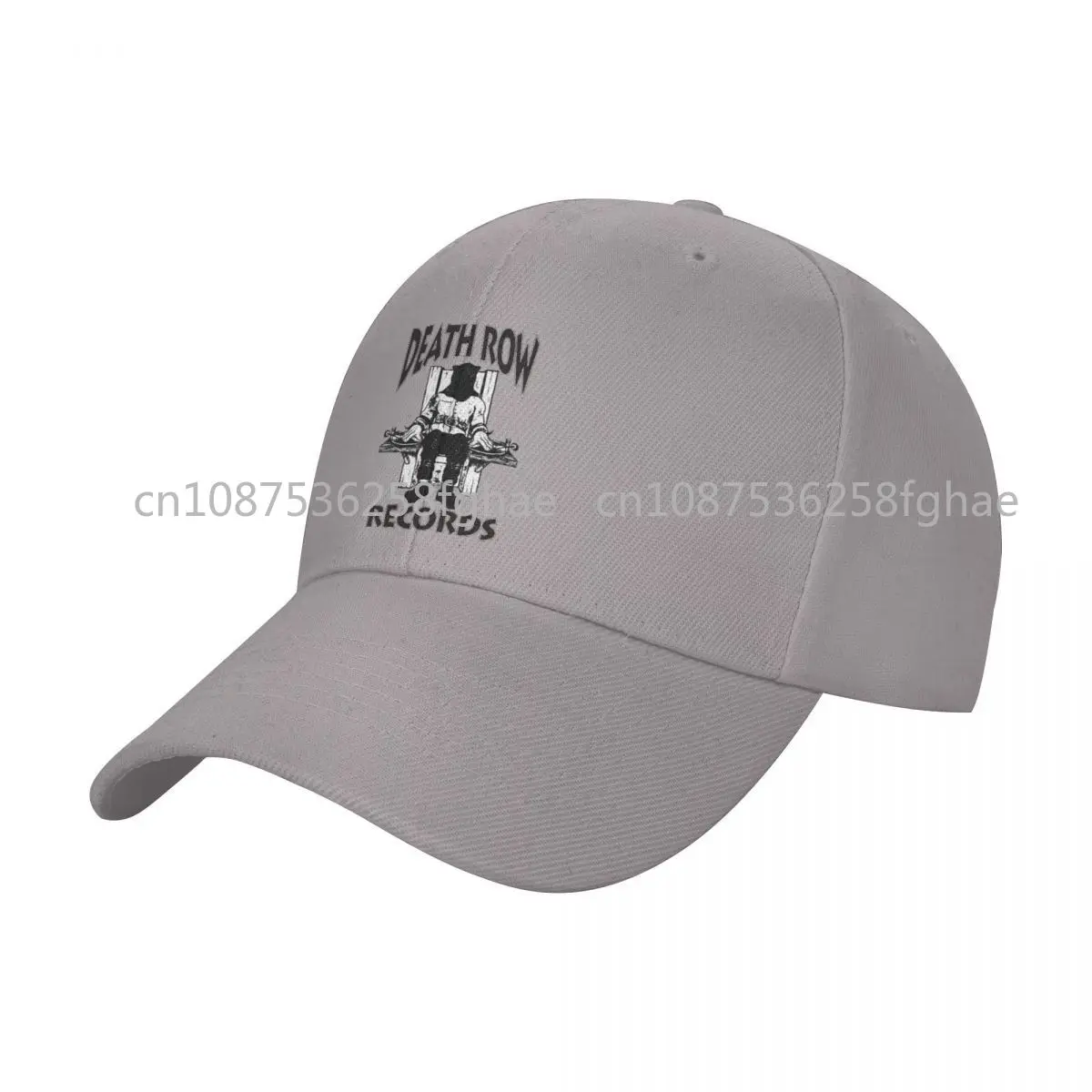 DEATH ROW RECORDS Baseball Cap For Men Cotton Hats Adjustable Hat Fashion Casual Cap Truck Driver Hat