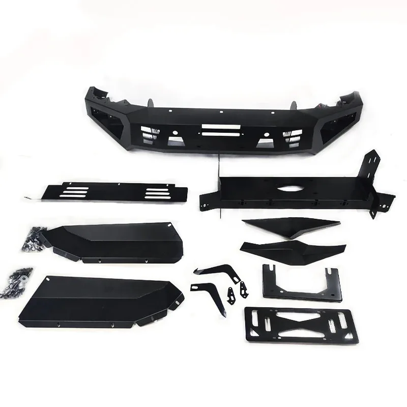 

SNDN 4WD Car Body Kit Parts Upgr Steel Aluminium Front Rear Bumper JL 2018-2024