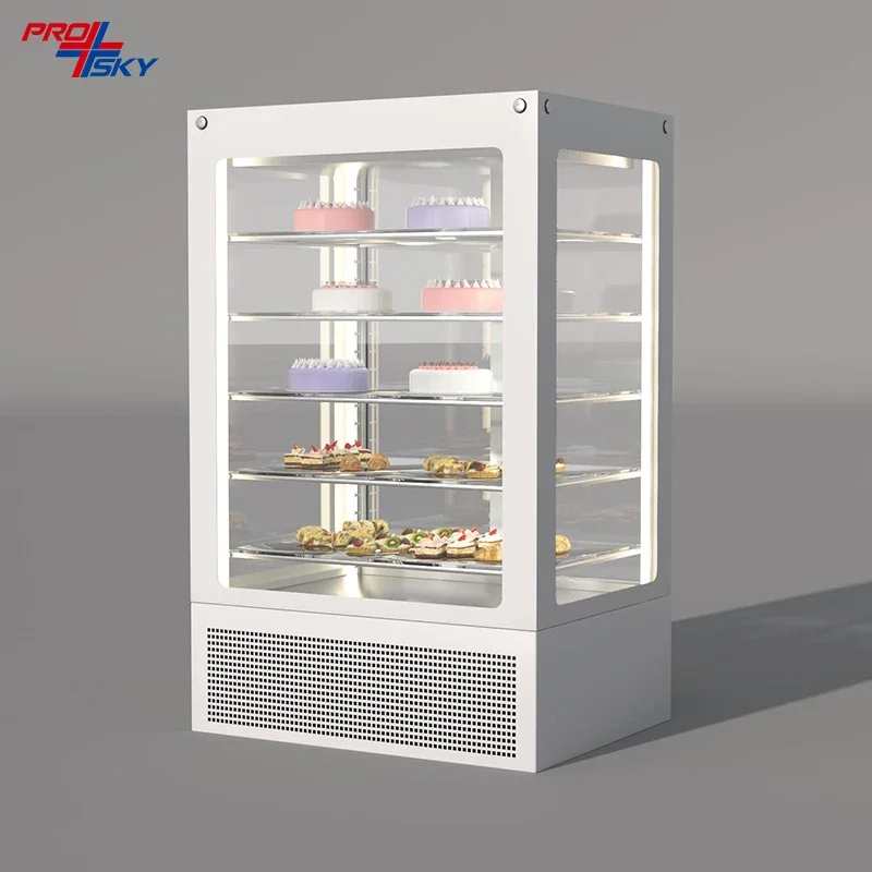 Marble Base Bottom Cake Chiller Showcase Refrigeration Cold Fooddisplay Equipment For Cake Display