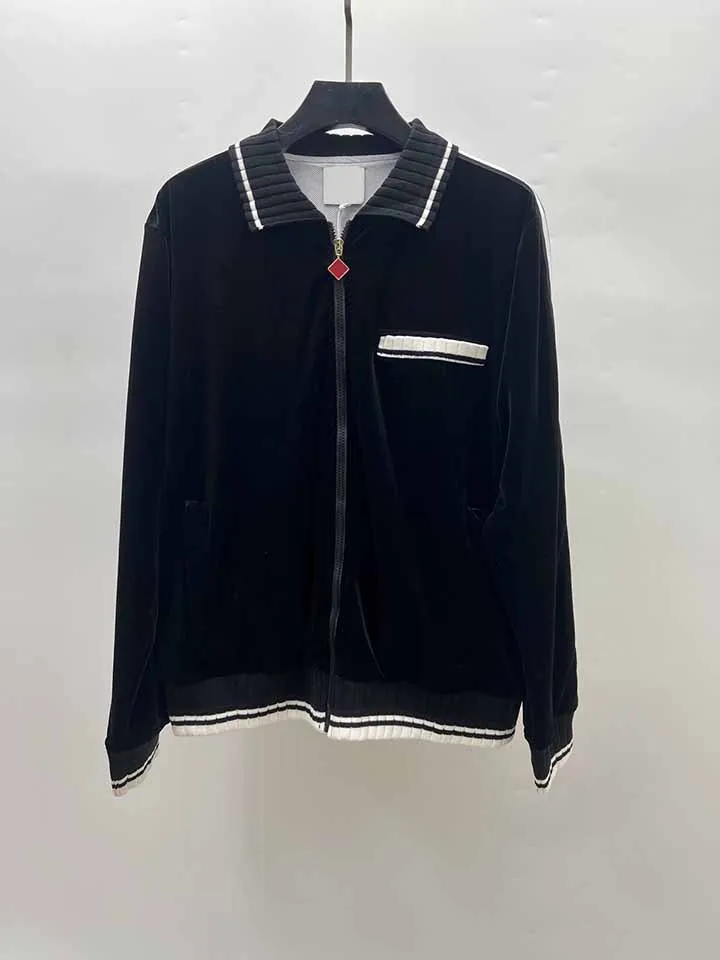 2025FW Beste Version CasinoBlank Paris Logo Gepatcht Frauen Männer Vliese Außerhalb Track Anzüge Jacke Männer Track Hosen Anzug Jacke