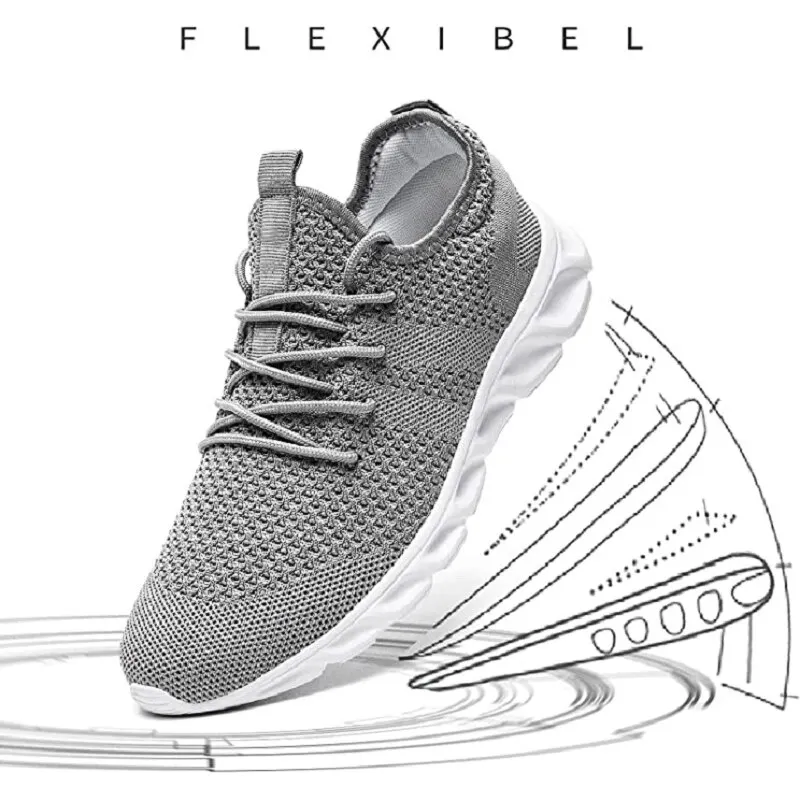 Women Casual Sport Shoes Light Sneakers Women\'s White Outdoor Breathable Mesh Black Running Shoes Athletic Jogging Tennis Shoes