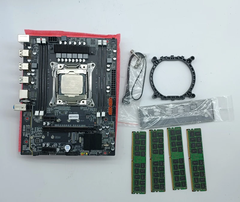 Imagem -06 - Kit Placa-mãe Gamer para pc Gamer Intel Xeon e5 2699 v3 64gb 4x16gb Ddr4 2699v3 Cpu Combo Lga 20113 Memória