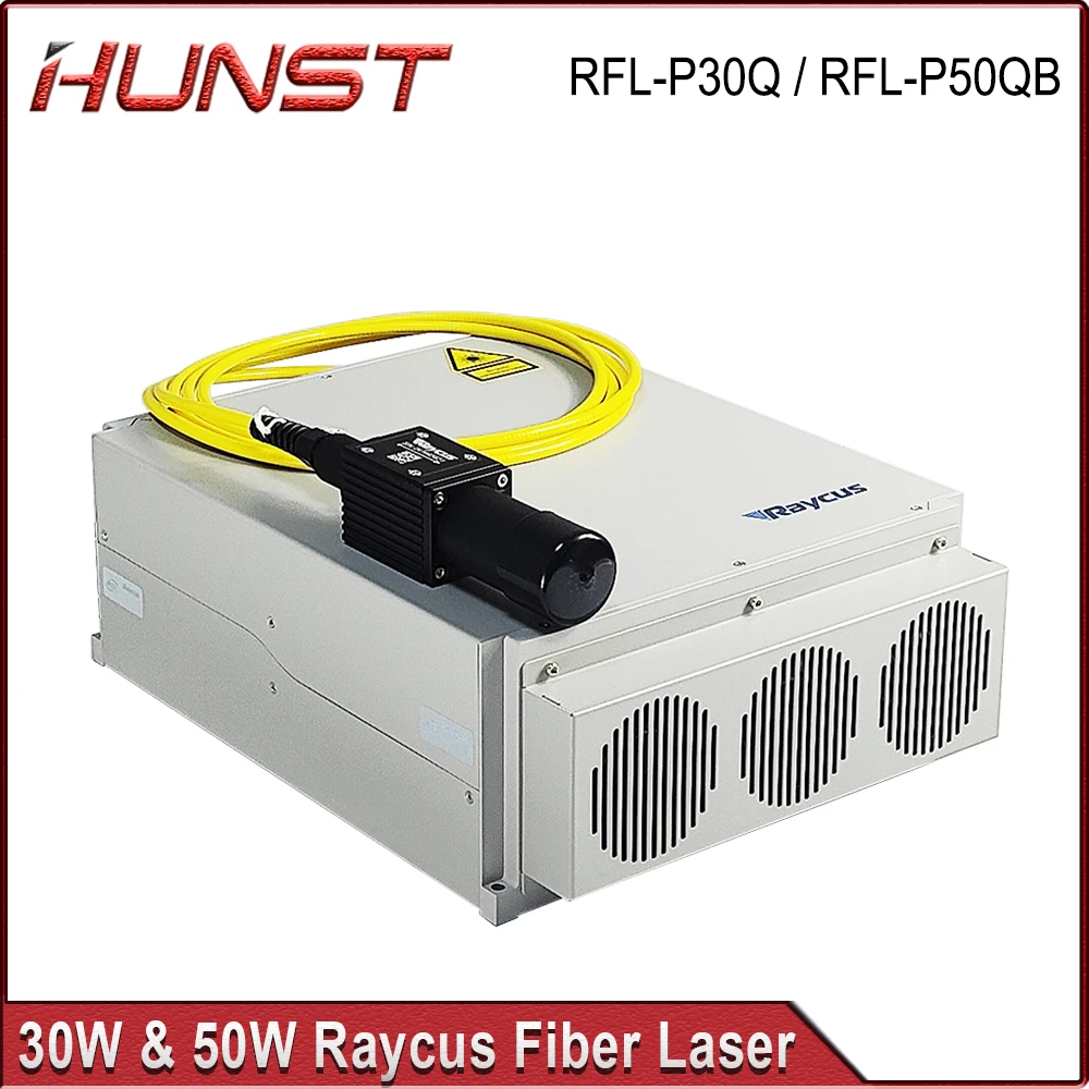 Hunst Raycus 30W 50W Q-switched Pulse Fiber Laser Source Output Protective Connector For YAG Laser Machine RFL-P30Q/P50QB