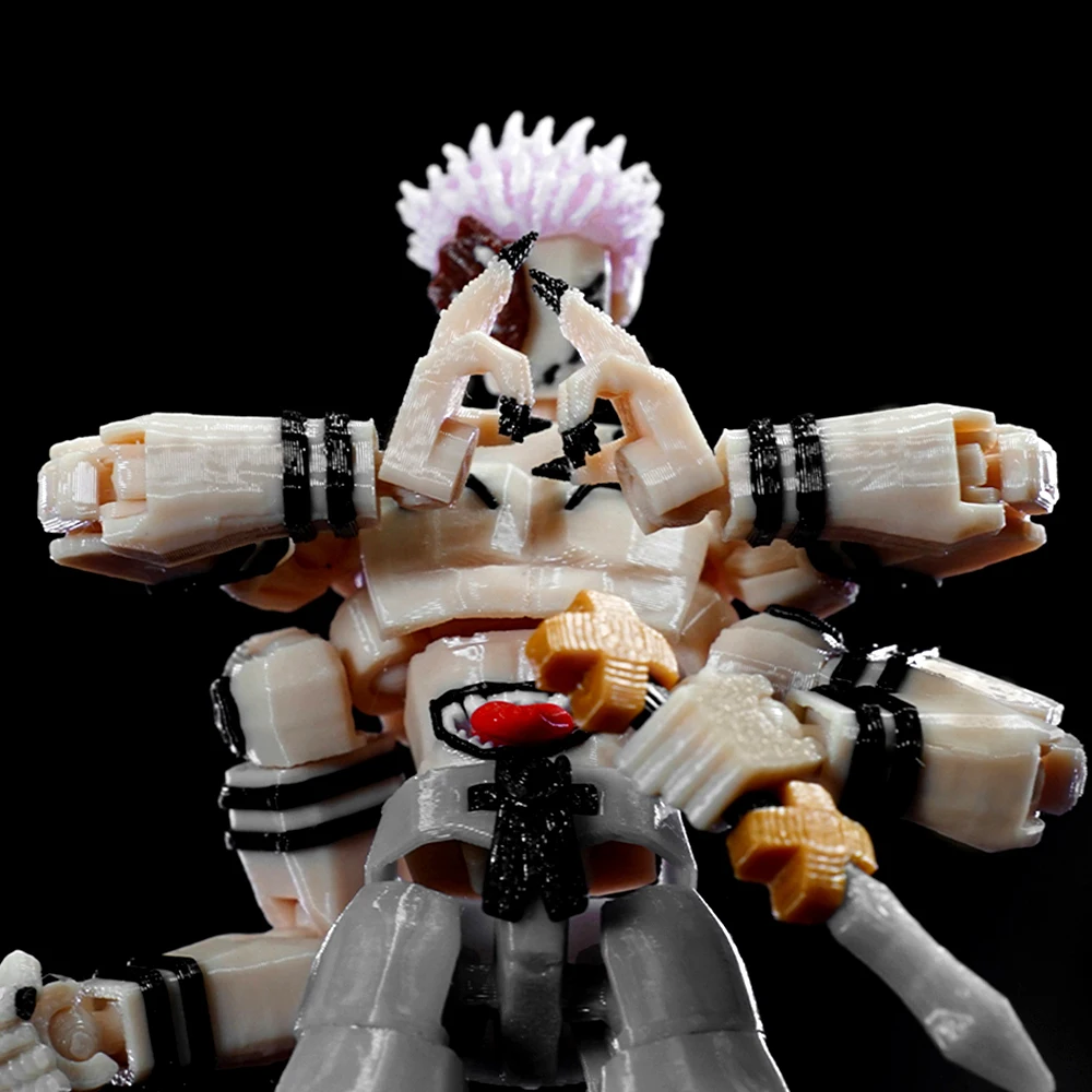 3d impresso jujutsu kaisen modelo brinquedos figuras de ação gojo satoru anime multi-articulado brinquedos ryomen sukuna manequim ornamentos presentes