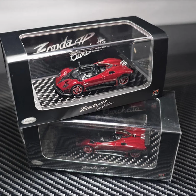 

LCD 1:64 Scale Zonda HP Simulation Alloy Car Model Static Display Collectible Toy Gift Souvenir Decoration
