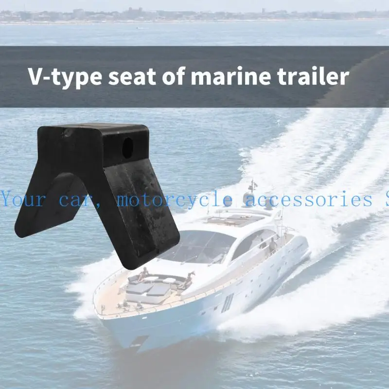 

31BC 2 Inch V Boat Trailer Bows Stop Easy Install Bows Stop Outdoor Boat Transport Weather Resistant Bows Stop for Lake